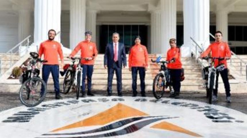 Muratpaşalı Bisiklet&ccedil;iler, Şehitler İ&ccedil;in Pedal Basacak