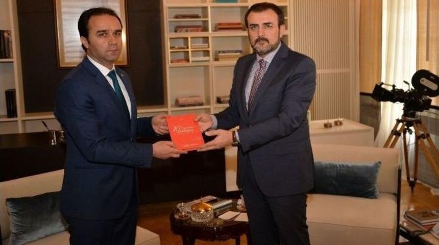 Kaymakam Erkan&rsquo;dan Bakan &Uuml;nal&rsquo;a Ziyaret
