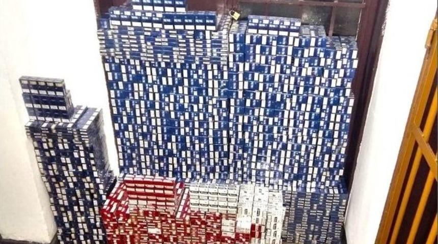 Jandarma&rsquo;dan Ka&ccedil;ak Sigara Operasyonu