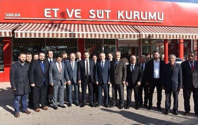 Bakan &Ccedil;elik, Esk Sincan Kombina M&uuml;d&uuml;rl&uuml;ğ&uuml;&rsquo;n&uuml; Ziyaret Etti 2