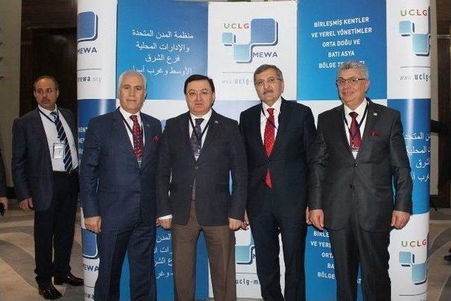 Başkan Murat Aydın, Uclg-mewa Komite Başkanlığı&rsquo;na Se&ccedil;ildi 2
