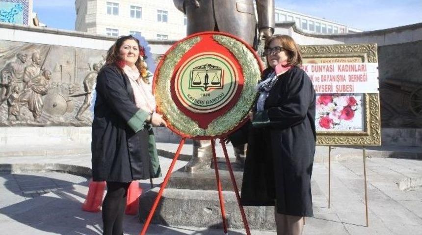 Kayseri Barosu Kadın Hakları Komisyonu Sorumlu Y&ouml;netim Kurulu &Uuml;yesi Av. Kadriye Akkaş Peker: