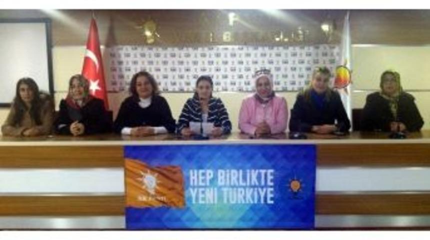Ak Partili Kadınlardan 8 Mart A&ccedil;ıklaması