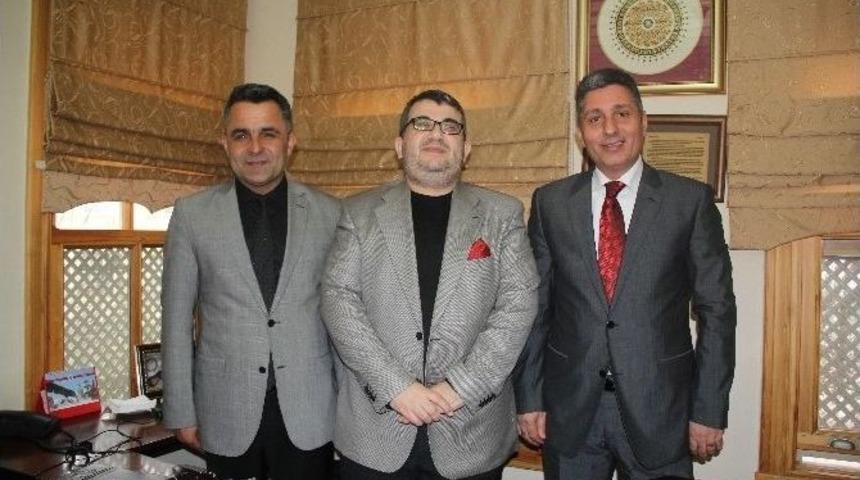 Yavuzaslan Ve T&uuml;t&uuml;nc&uuml;&rsquo;den Tasam Başkanına Ziyaret