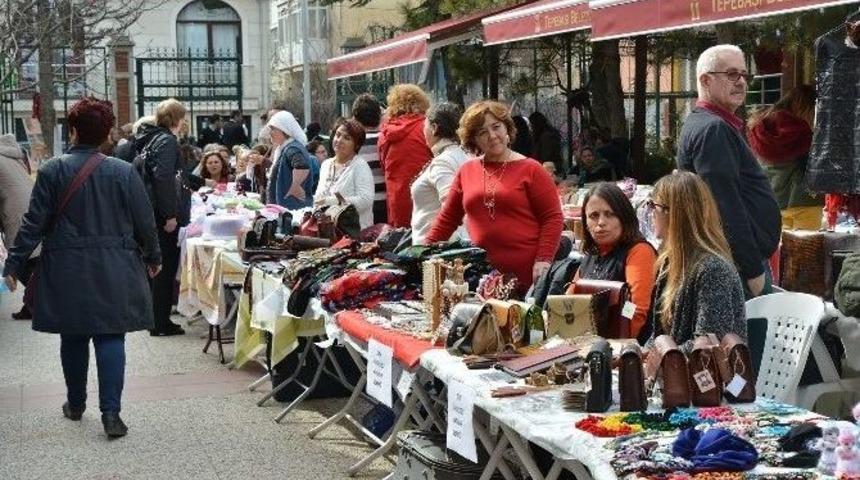 Tepebaşı&rsquo;nda Kadın Panayırı Ve Takas Pazarı A&ccedil;ıldı