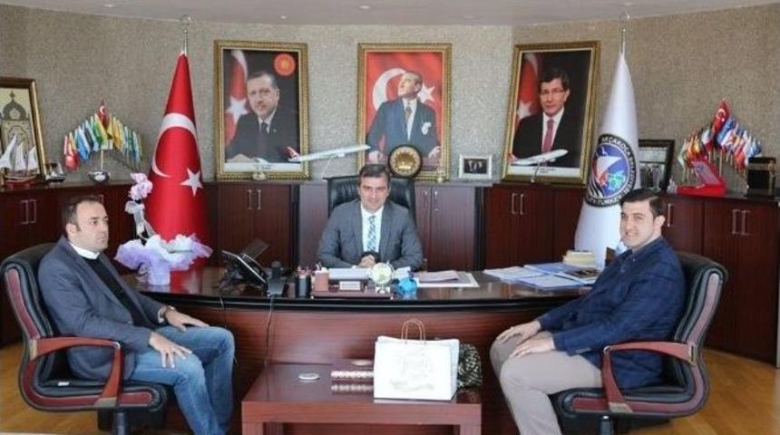 Turizm Derneği Yeni Yönetimi Başkan Yemeniciyi Ziyaret Etti