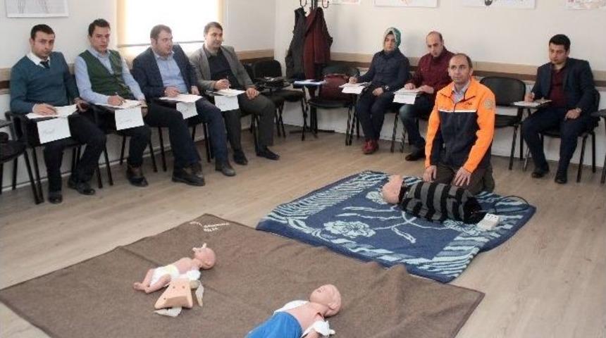 B&uuml;y&uuml;kşehir&rsquo;in &Ccedil;alışanlarına İlk Yardım Kursu