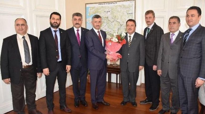 Muhasebeci Mali M&uuml;şavirler Odası&rsquo;ndan Vali Bektaş&rsquo;a Ziyaret