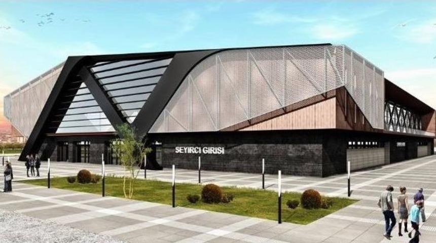 Uşak&rsquo;ın Yeni Spor Salonu Hızla Tamamlanıyor