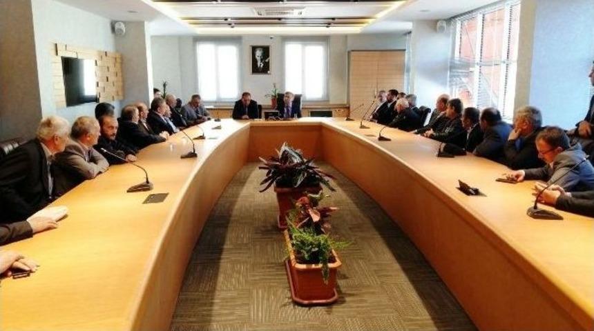 Ladik Muhtarlarından B&uuml;y&uuml;kşehir Ziyareti