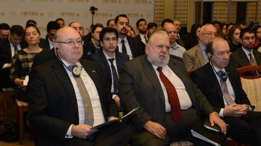 Btso, Bel&ccedil;ika Tahkim Ve Arabuluculuk Merkezi Heyetini Ağırladı