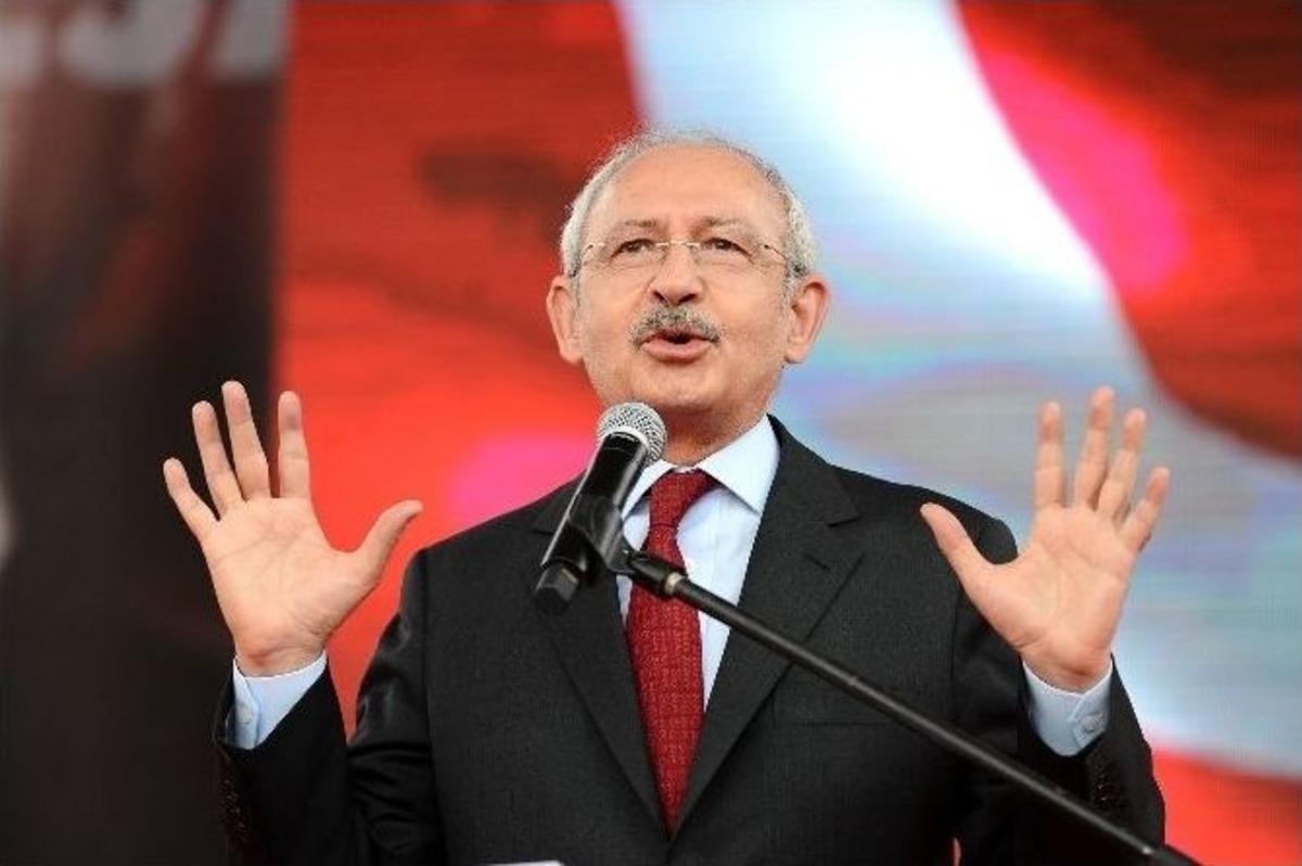 Chp Lideri Kılı&ccedil;daroğlu: "bir Chp&rsquo;li Varsa, Hi&ccedil;bir Değişikliği Yapamayacaklar"