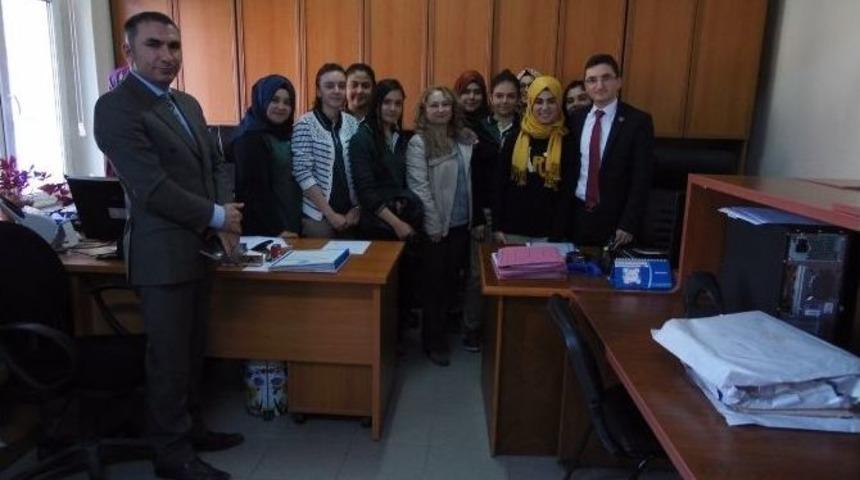 B&uuml;nyan Sağlık Meslek Lisesi &Ouml;ğrencilerinden B&uuml;nyan Adliyesine Ziyaret