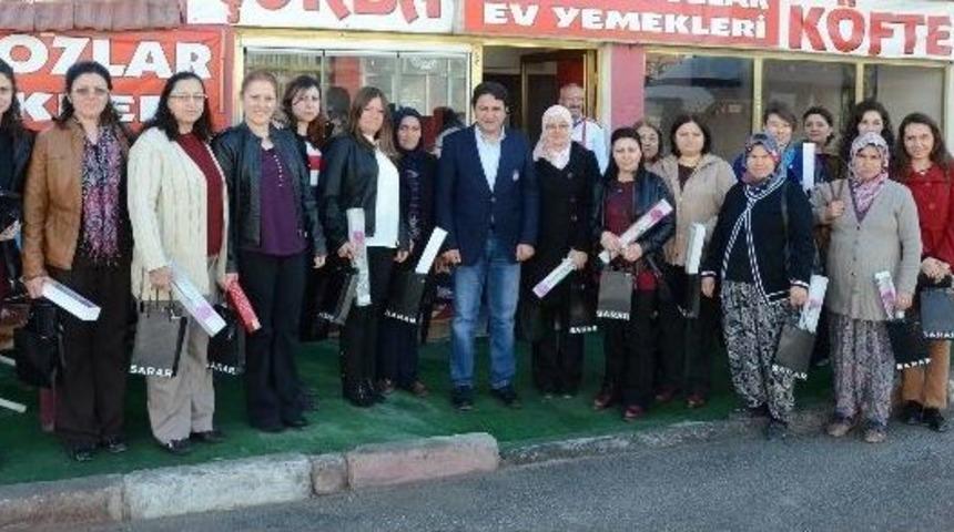 Seyitgazi Belediyesi&rsquo;nin Kadın &Ccedil;alışanları Kahvaltıda Buluştu