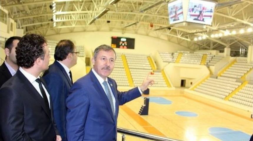 Ak Partili &Ouml;zdağ, Spor Kompleksinde İncelemelerde Bulundu