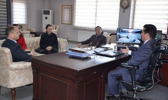 Metristepe İlkokulu&rsquo;ndan Başkan Bakıcı&rsquo;ya Ziyaret 2