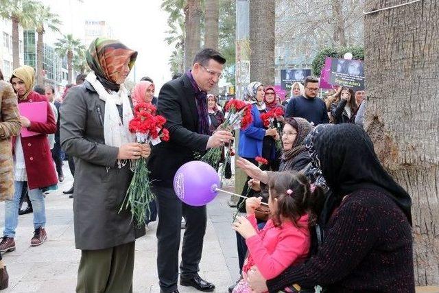 Merkezefendi Kadınlar İçin Yürüdü