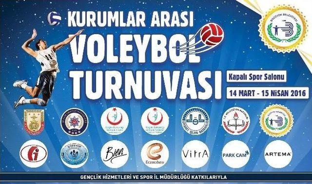 Bozüyük Belediyesi Kurumlar Arası Voleybol Turnuvası Başlıyor