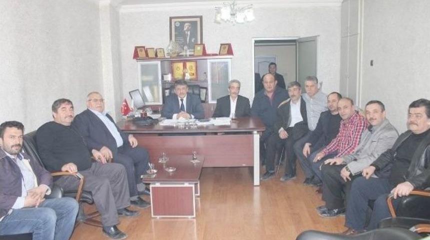 Esob Başkan Adayı &Uuml;st&uuml;n&rsquo;den, Başkan Birliktir&rsquo;e Ziyaret