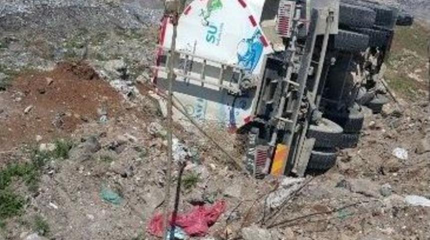 Su Tankeri Kazası Korkuttu