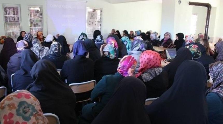 İn&ouml;n&uuml; Belediyesi Kadınları Unutmadı