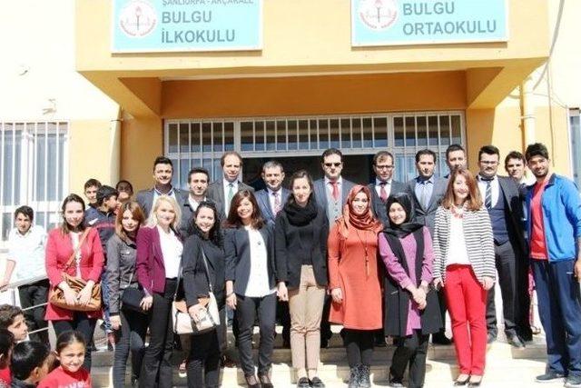 Fırat, Bulgu İlk Ve Orta Okulunu Ziyaret Etti