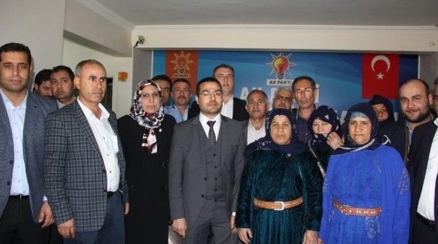 Kadınlar G&uuml;n&uuml;nde Şehit Ailelerini Ziyaret Ettiler