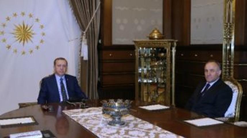 Cumhurbaşkanı Erdoğan, Mgk Genel Sekreteri Hacımüftüoğlu’nu Kabul Etti