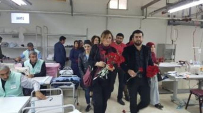 Ak Parti Şanlıurfa İl Başkanlığı Çalışan Kadınları Unutmadı