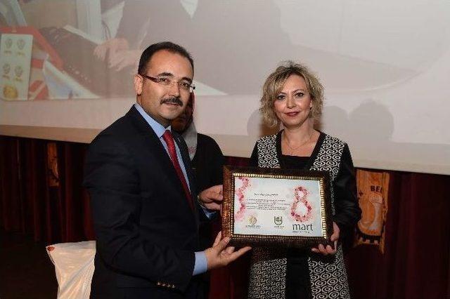 Uşak&rsquo;ta Kadınlar G&uuml;n&uuml; Etkinliği 1