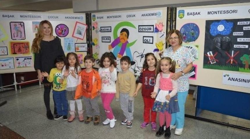 Başak Kolleji&rsquo;nin Minikleri Zararlı Alışkanlıklara Dikkat &Ccedil;ekti