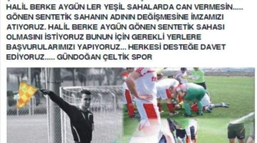 Gen&ccedil; Hakemin &Ouml;l&uuml;m&uuml; Amat&ouml;r K&uuml;meyi İsyan Ettirdi