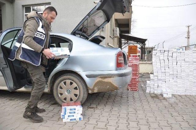 Muş’ta 8 Bin 500 Paket Kaçak Sigara Ele Geçirildi