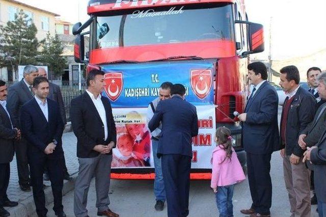 Kadışehri İlçesinden Bayırbucak Türkmenleri’ne Yardım