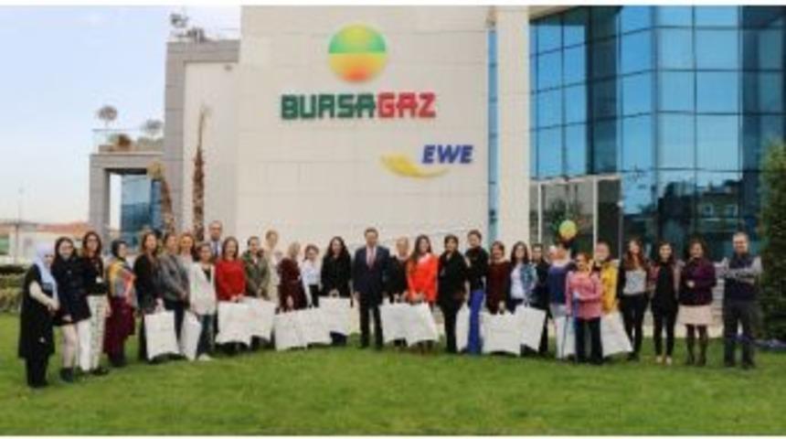Bursagaz Kadın &Ccedil;alışanlarını Unutmadı