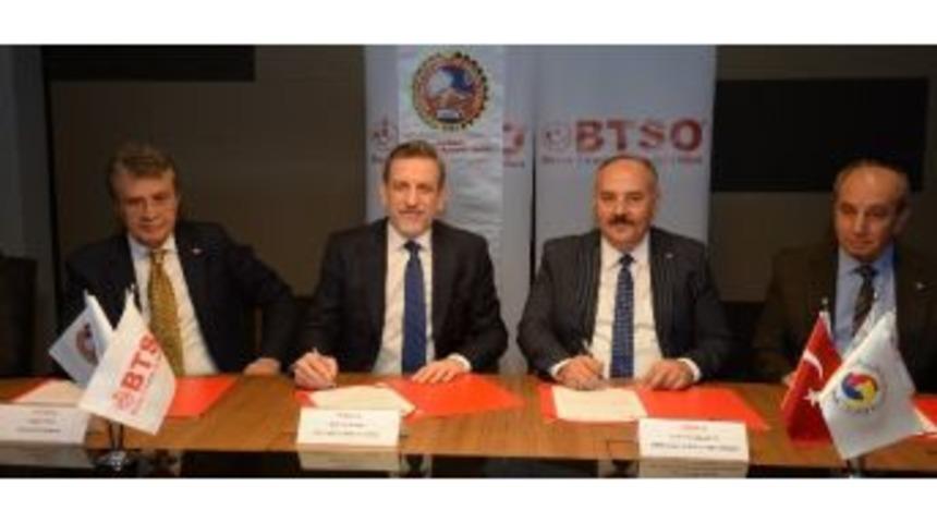 Btso, Emirdağ Ticaret Ve Sanayi Odası İle Kardeşlik Protokol&uuml; İmzaladı
