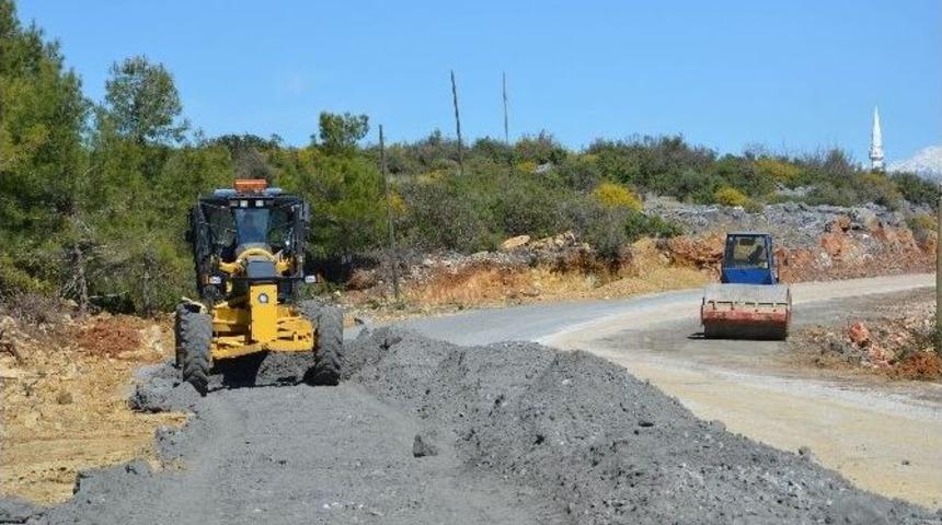 Alanya&rsquo;da &Ccedil;akallar Yolu Genişletiliyor