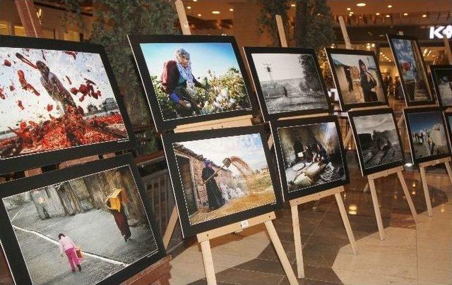 Şanlıurfa Piazza&rsquo;da &rsquo;ve Kadın&rsquo; Fotoğraf Sergisi A&ccedil;ıldı 1