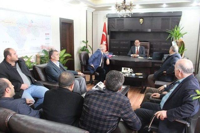 Ağrı &Ouml;zel İdaresi Genel Sekreteri Tenekeci&rsquo;ye Ziyaretler 1