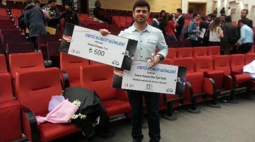 Sel&ccedil;uk&rsquo;un &Ouml;ğrencisi Odt&uuml; Robot G&uuml;nlerinden İki &Ouml;d&uuml;lle D&ouml;nd&uuml;