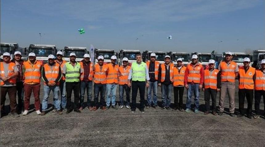 Başkan To&ccedil;oğlu Fen İşlerinde &Ccedil;alışanlarla Biraraya Geldi