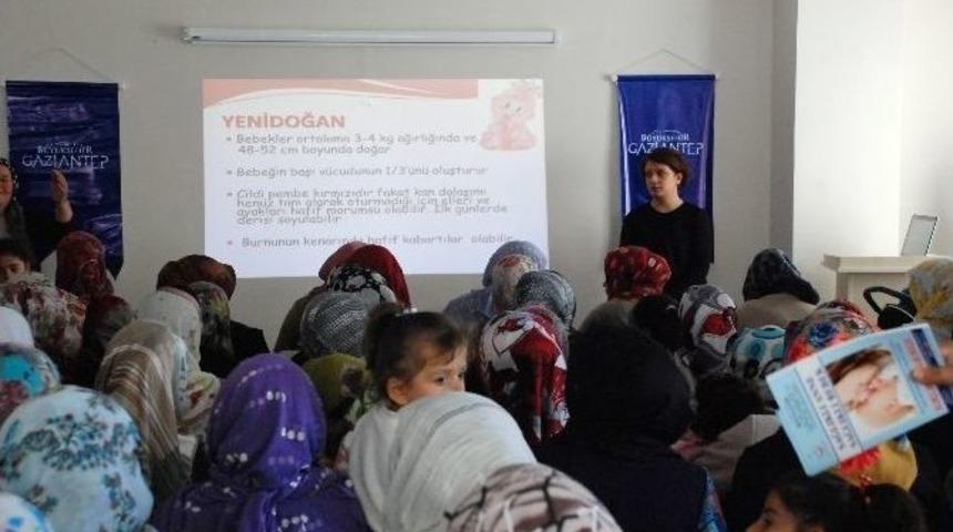 Anne Adaylarına Sağlık Eğitimi D&uuml;zenlendi