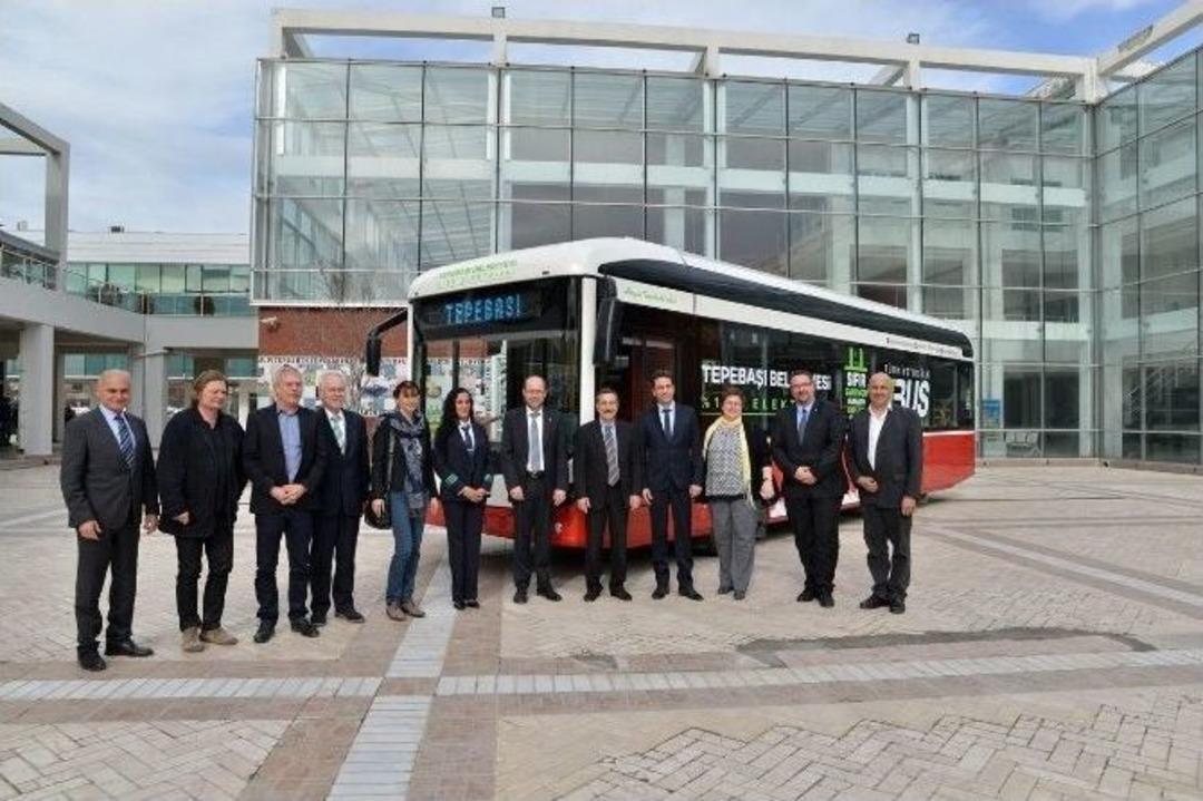 Tepebaşı Belediyesi&rsquo;ne Yerli &Uuml;retim Elektrikli Otob&uuml;s