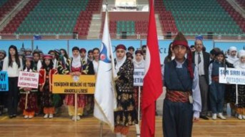 Diyarbakır Okullararası Halk Oyunları M&uuml;sabakaları Başladı