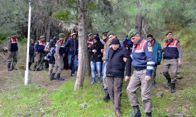 Marmaris’te 36 Göçmen Ve 6 Organizatör Yakalandı