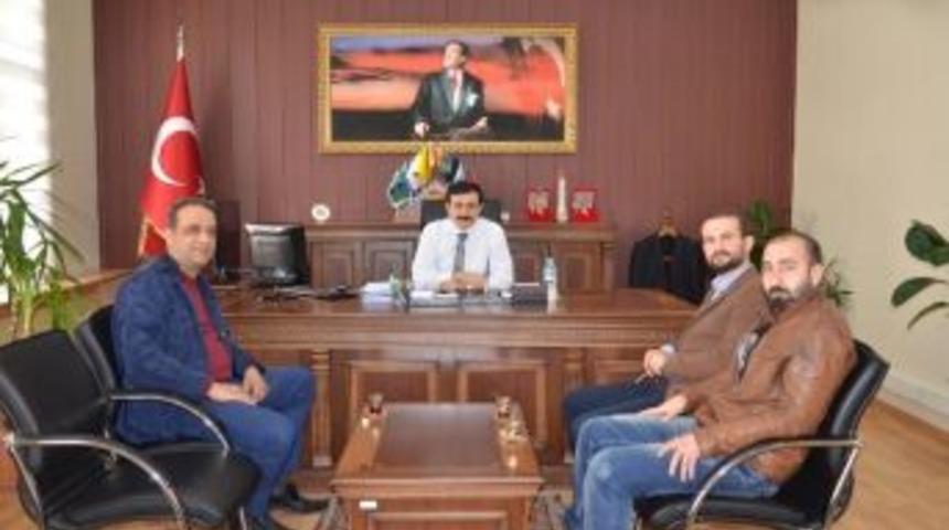 Sufkad Y&ouml;netiminden Kaymakam G&ouml;zen&rsquo;e Ziyaret