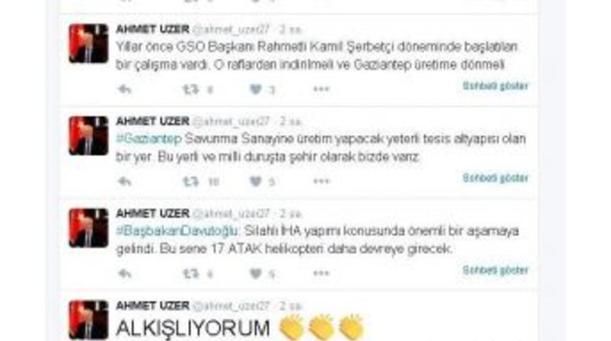 Gaziantep Yerli Savunma Sanayi &Uuml;retimine Talip