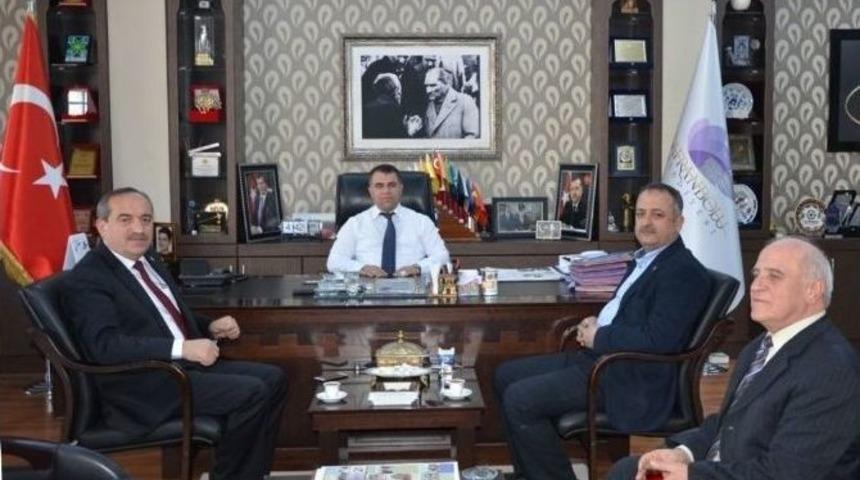 Ulus Belediye Başkanı Uzun&rsquo;dan Aksoy&rsquo;a Ziyaret