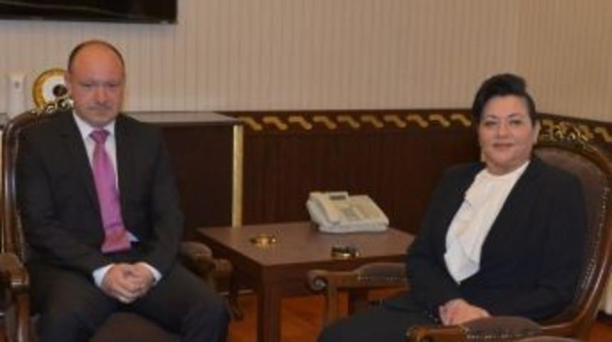 Bulgaristan Edirne Başkonsolosu Vasil Valchev’den Vali Civelek’e Ziyaret