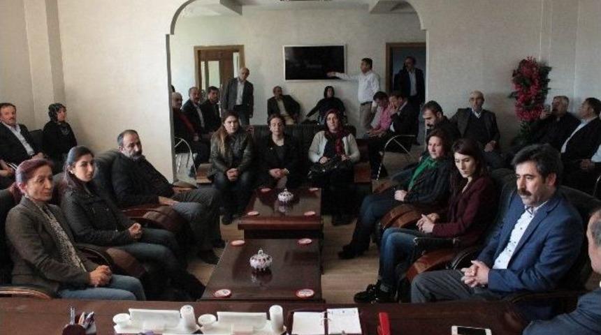 Van B&uuml;y&uuml;kşehir Belediyesi Eş Başkanları Silopi&rsquo;de